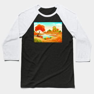 Landscape Baseball T-Shirt